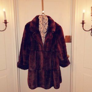 Ladies' Faux Fur Coat